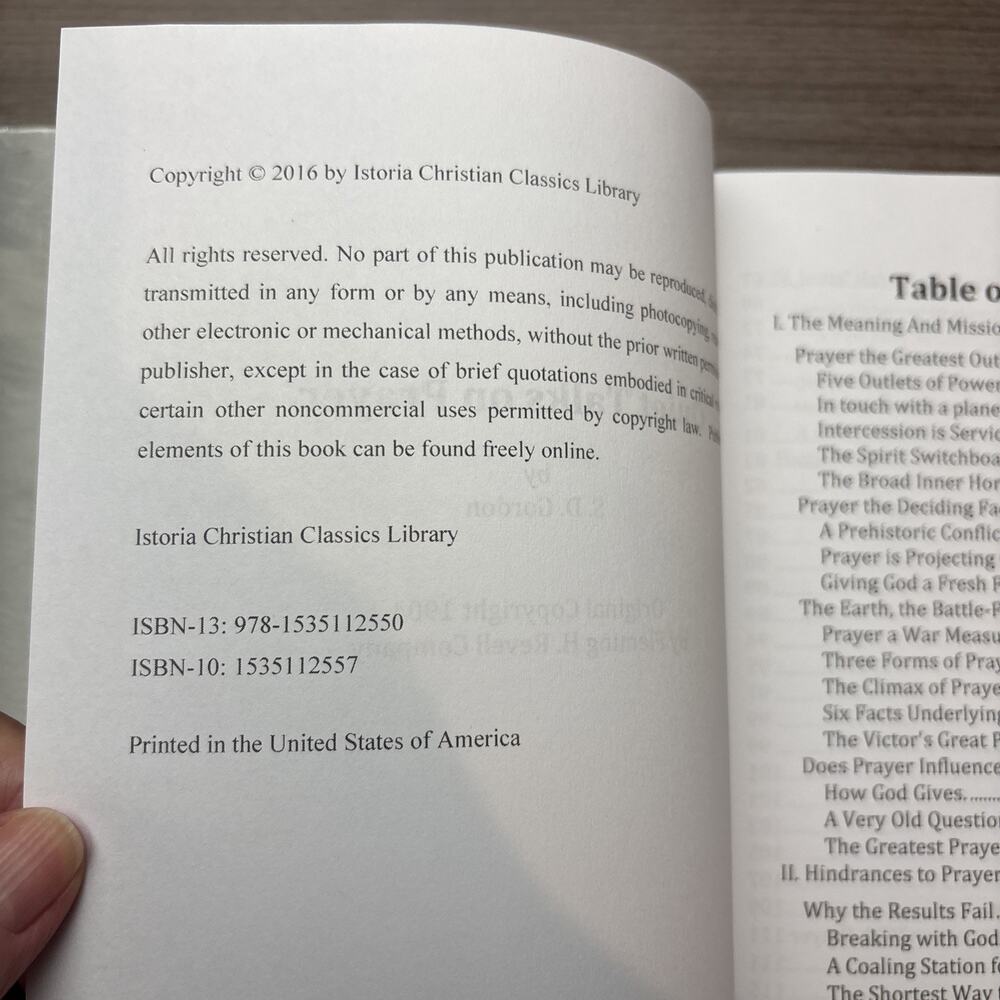 Quiet Talks On Prayer – Gordon PB 2016– Istoria Christian Classic Library ￼ - Picture 7 of 9